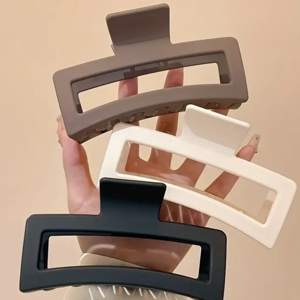 3pcs Large  Square Clip NWOT